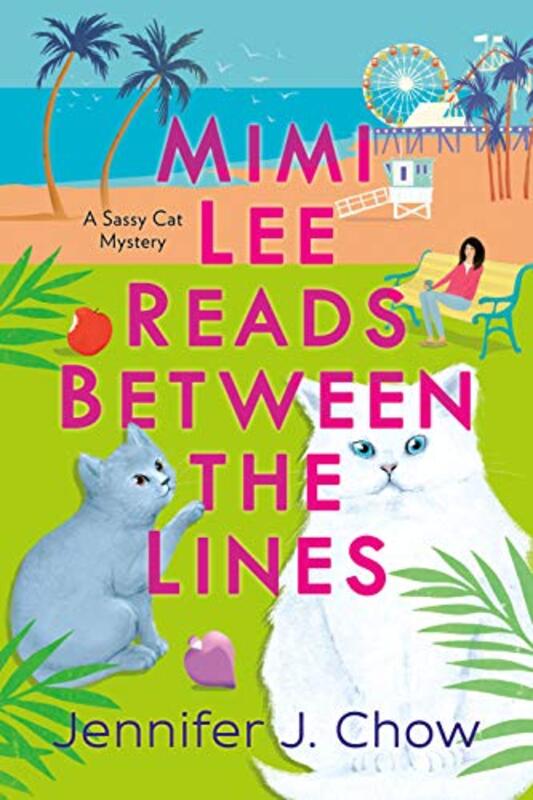 Book cover for "Mimi Lee Reads Between the Lines" by Jennifer J Chow
