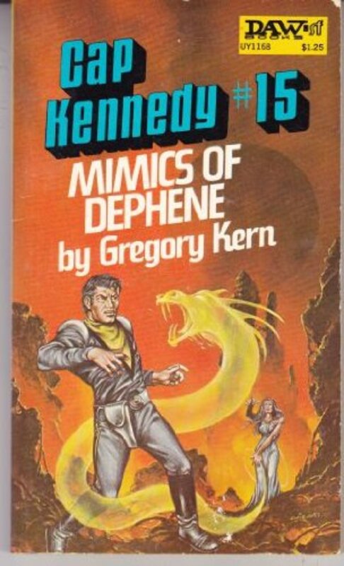 Book cover for "Mimics of Dephene" by EC Tubb