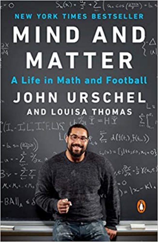 Book cover for "Mind and Matter" by John Urschel