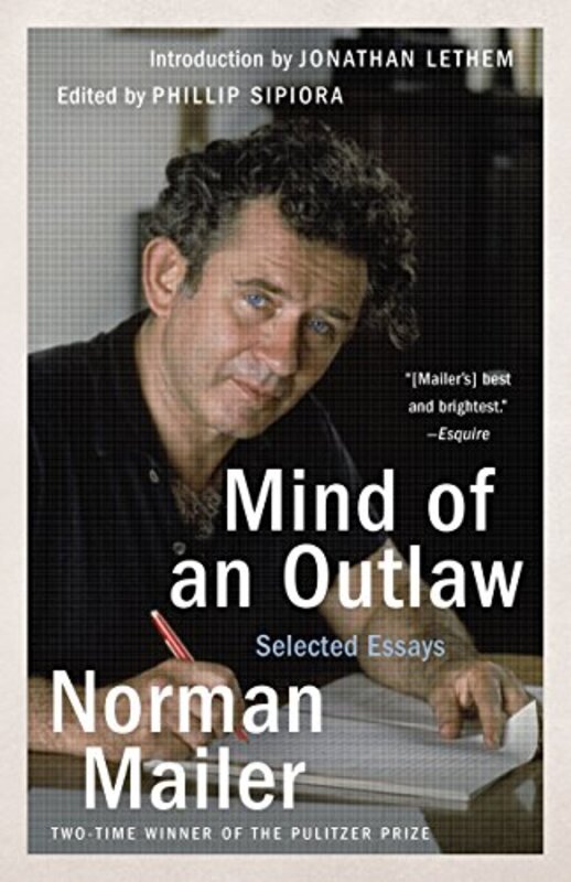 Book cover for "Mind of an Outlaw" by Norman Mailer