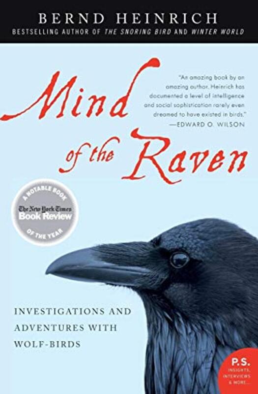 Book cover for "Mind of the Raven" by Bernd Heinrich