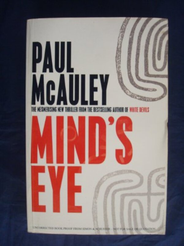 Book cover for "Mind's Eye" by Paul J McAuley