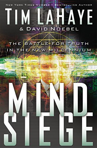 Book cover for "Mind Siege: The Battle for the Truth" by Tim LaHaye