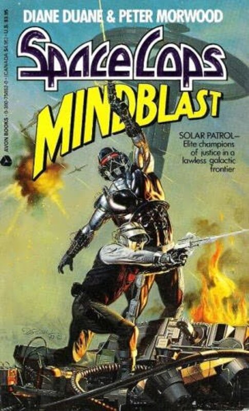 Book cover for "Mindblast" by Diane Duane