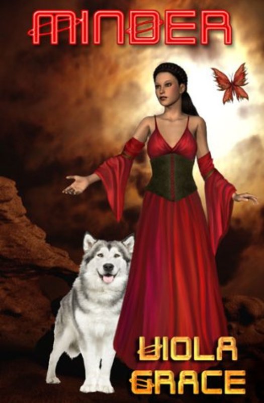 Book cover for "Minder" by Viola Grace