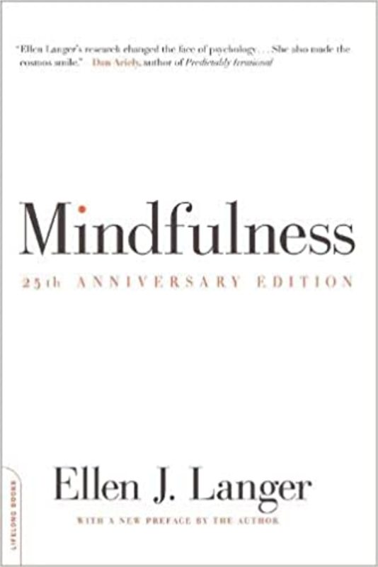 Book cover for "Mindfulness" by Ellen J. Langer