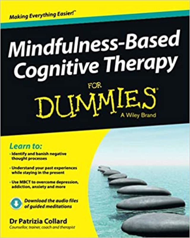 Book cover for "Mindfulness-Based Cognitive Therapy For Dummies" by Patrizia Collard