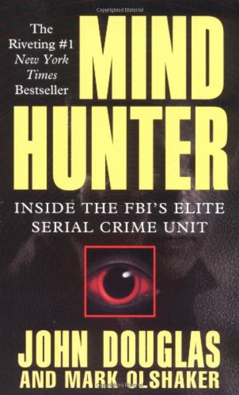Book cover for "Mindhunter" by John E Douglas