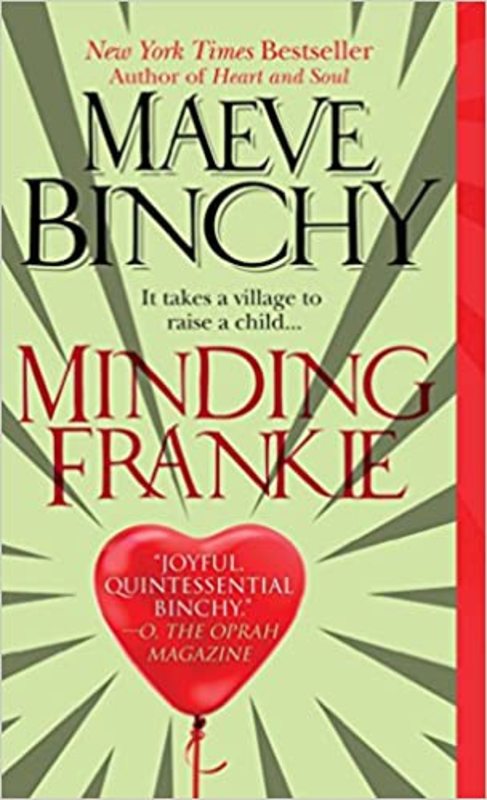 Book cover for "Minding Frankie" by Maeve Binchy