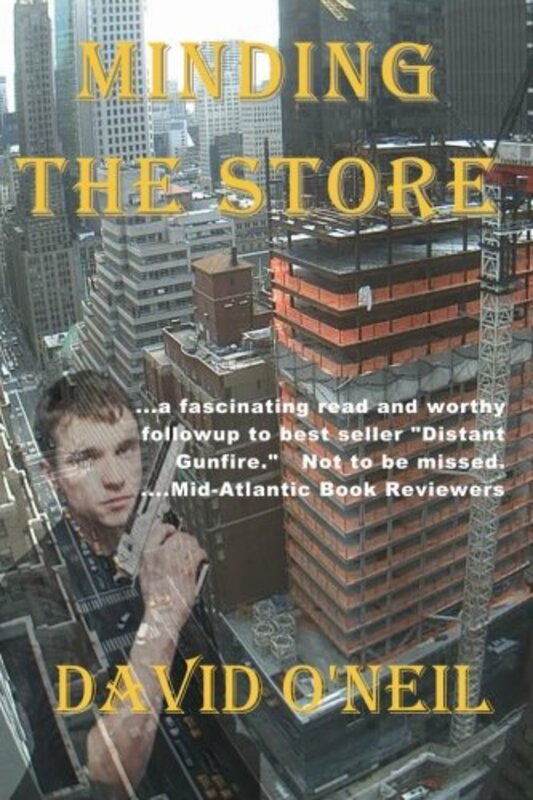 Book cover for "Minding the Store" by David O'Neil