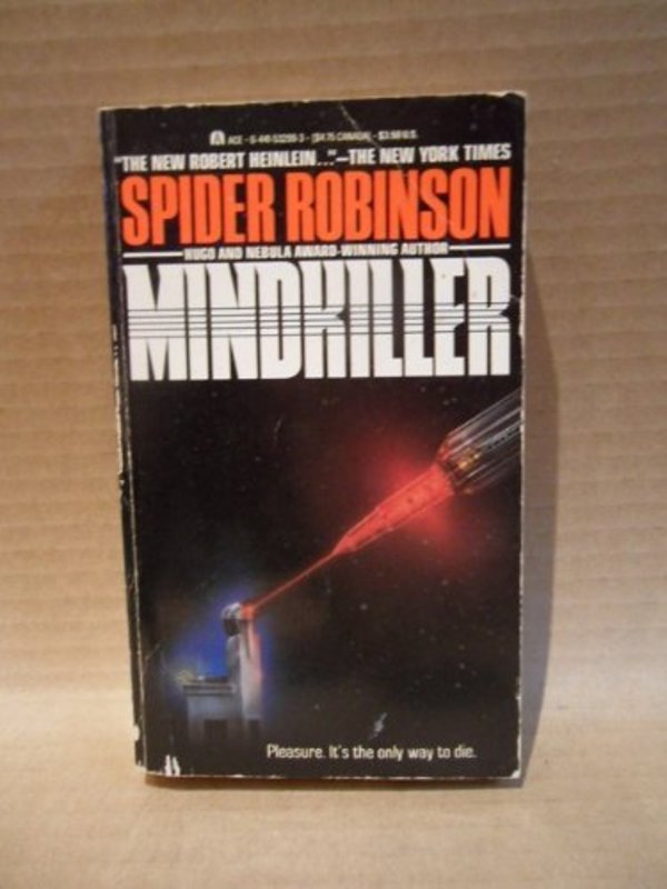 Book cover for "Mindkiller" by Spider Robinson