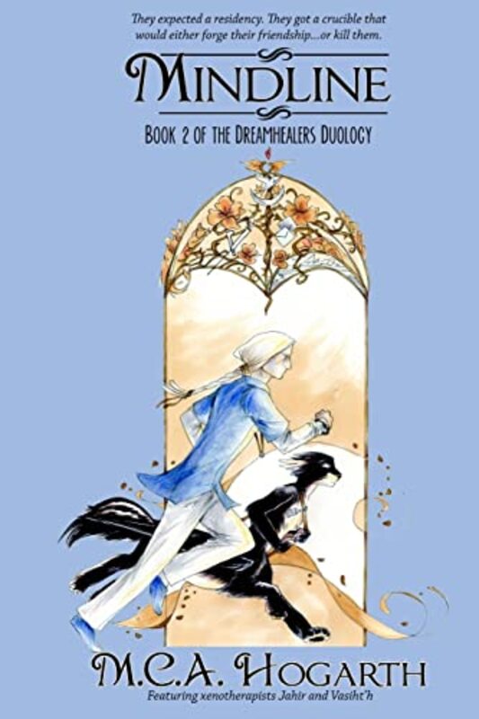 Book cover for "Mindline" by MCA Hogarth