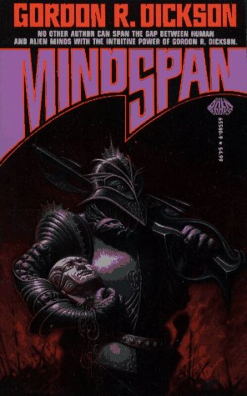 Book cover for "Mindspan" by Gordon R Dickson
