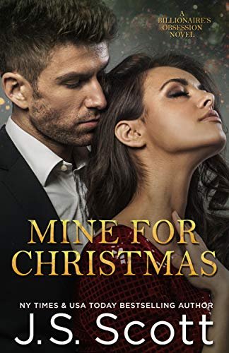 Book cover for "Mine for Christmas" by JS Scott