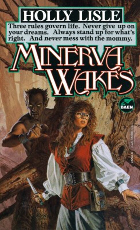 Book cover for "Minerva Wakes" by Holly Lisle