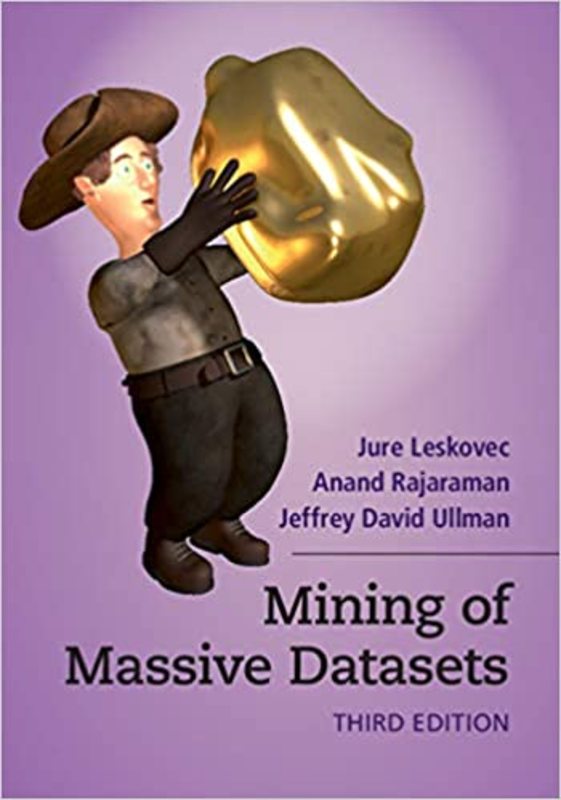 Book cover for "Mining of Massive Datasets" by Jure Leskovec