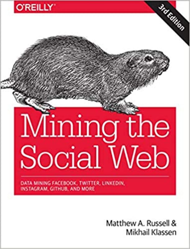 Book cover for "Mining the Social Web" by Matthew A. Russell