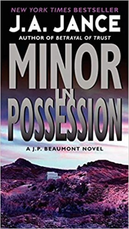 Book cover for "Minor in Possession" by J. A. Jance