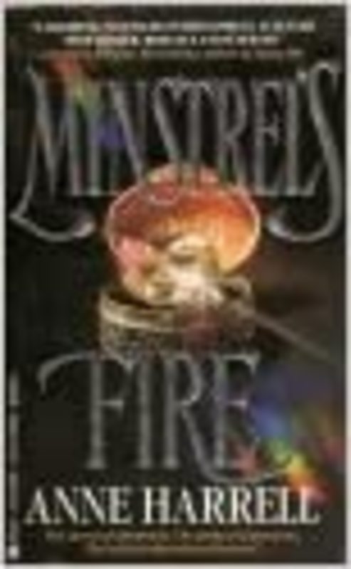 Book cover for "Minstrel's Fire" by Carla Neggers