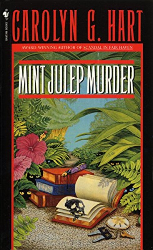 Book cover for "Mint Julep Murder" by Carolyn Hart