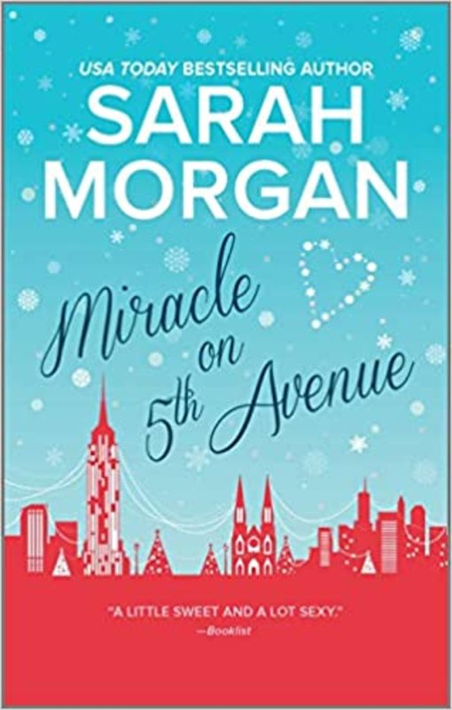 Book cover for "Miracle on 5th Avenue" by Sarah Morgan