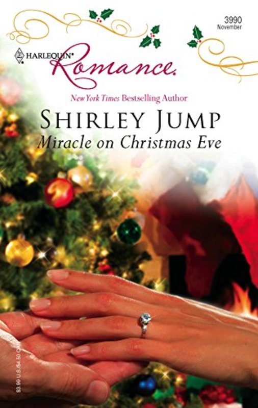 Book cover for "Miracle on Christmas Eve" by Shirley Jump