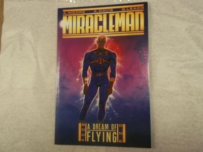 Book cover for "Miracleman" by Alan Moore