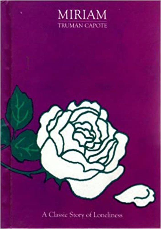 Book cover for "Miriam" by Truman Capote