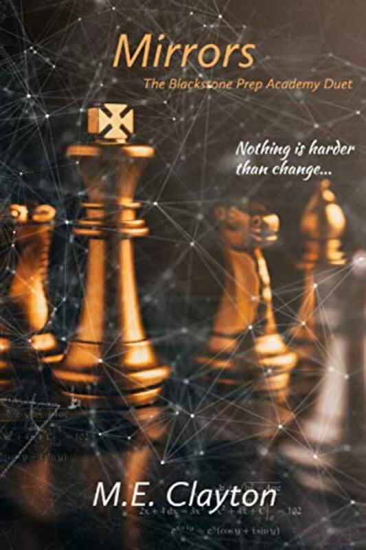 Book cover for "Mirrors" by ME Clayton