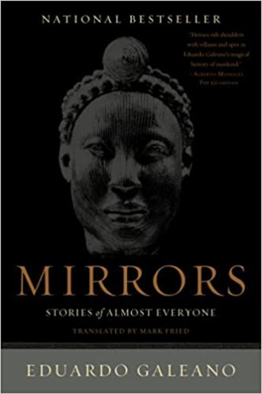 Book cover for "Mirrors" by Eduardo Galeano