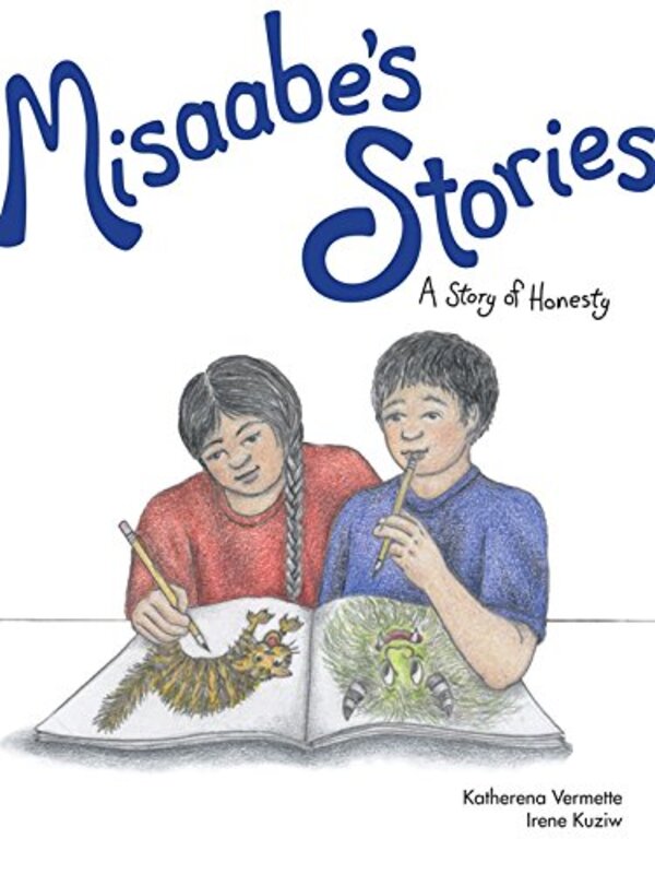 Book cover for "Misaabe's Stories" by Katherena Vermette