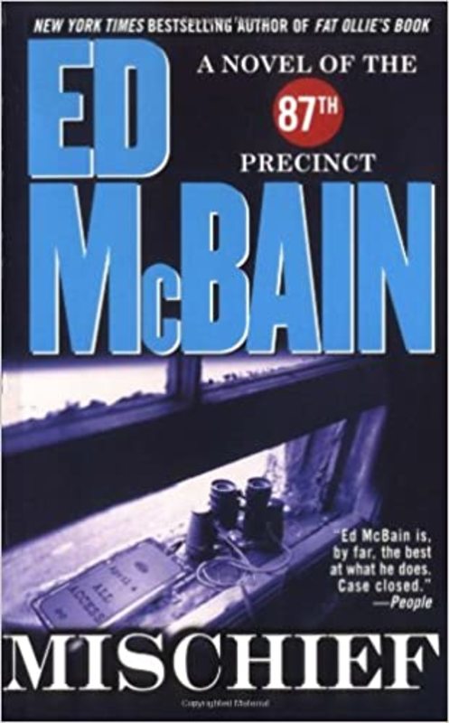 Book cover for "Mischief" by Ed McBain