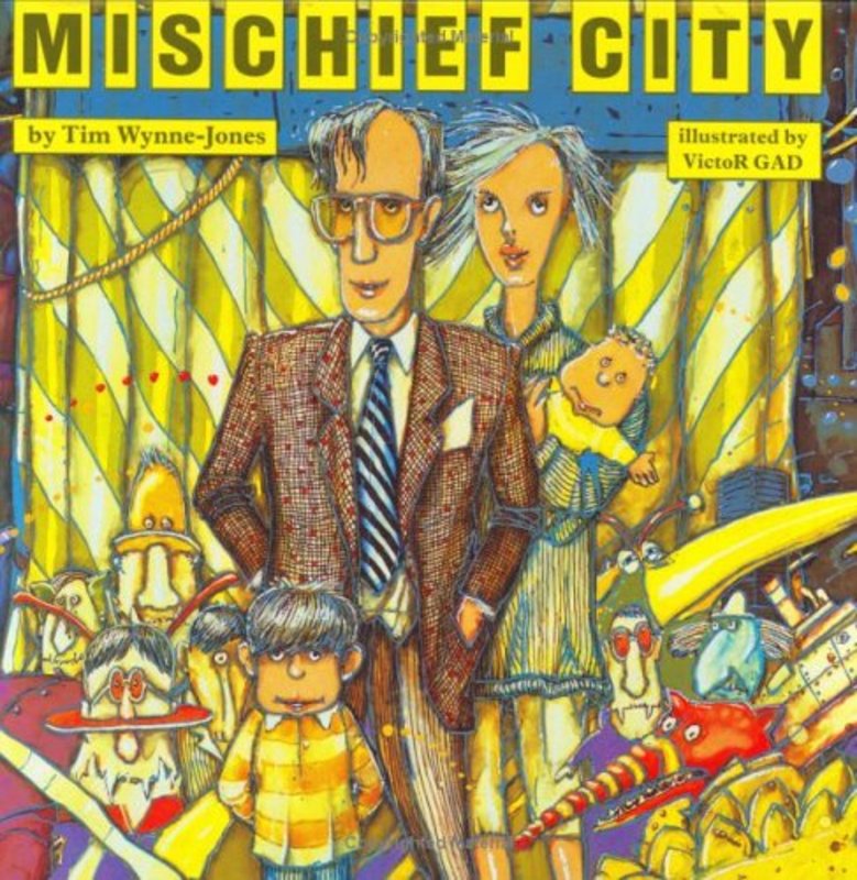 Book cover for "Mischief City" by Tim Wynne Jones