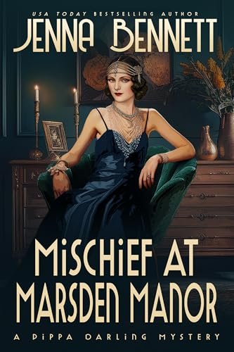 Book cover for "Mischief at Marsden Manor" by Jenna Bennett