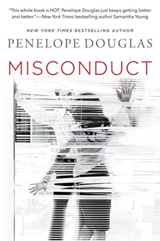 Book cover for "Misconduct" by Penelope Douglas