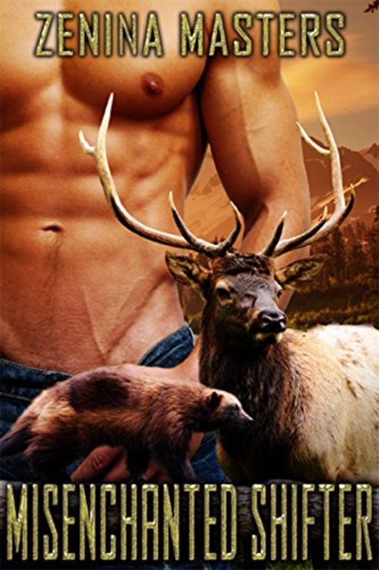 Book cover for "Misenchanted Shifter" by Viola Grace