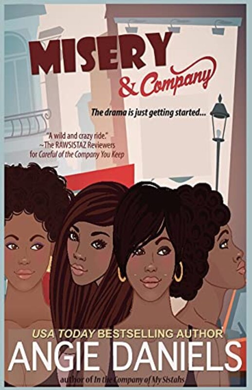 Book cover for "Misery and Company" by Angie Daniels