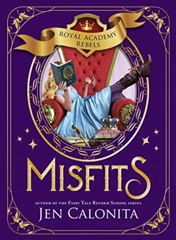 Book cover for "Misfits" by Jen Calonita