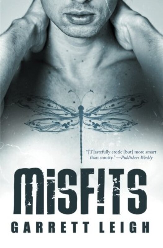 Book cover for "Misfits" by Garrett Leigh
