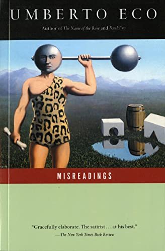 Book cover for "Misreadings" by Umberto Eco