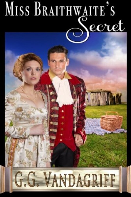 Book cover for "Miss Braithwaite's Secret" by GG Vandagriff