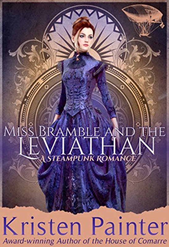 Book cover for "Miss Bramble and the Leviathan" by Kristen Painter