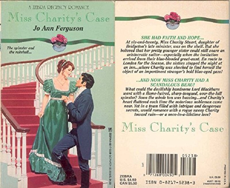 Book cover for "Miss Charity's Case" by Jo Ann JA Ferguson