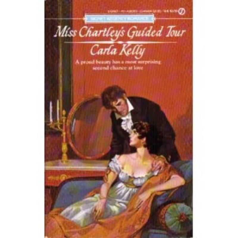 Book cover for "Miss Chartley's Guided Tour" by Carla Kelly