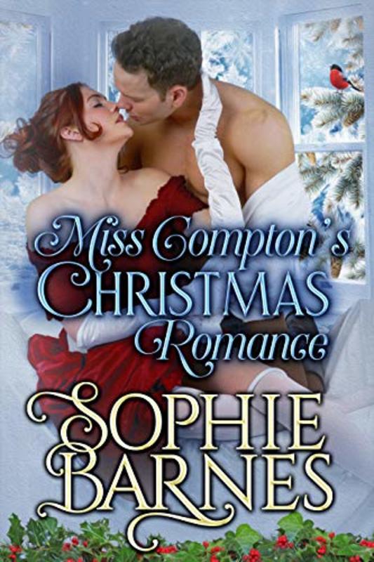 Book cover for "Miss Compton's Christmas Romance" by Sophie Barnes