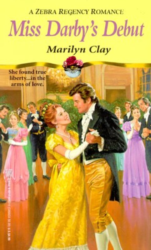 Book cover for "Miss Darby's Debut" by Marilyn Clay