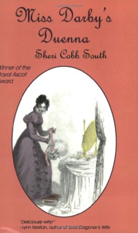 Book cover for "Miss Darby's Duenna" by Sheri Cobb South