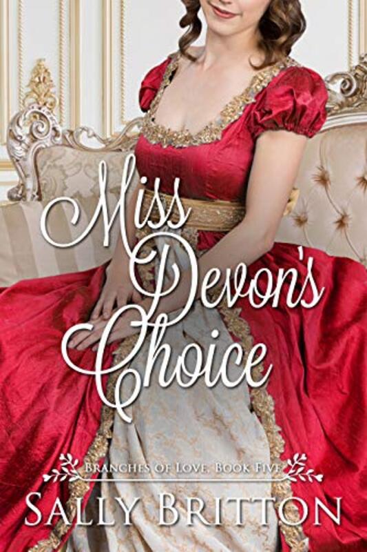 Book cover for "Miss Devon's Choice" by Sally Britton
