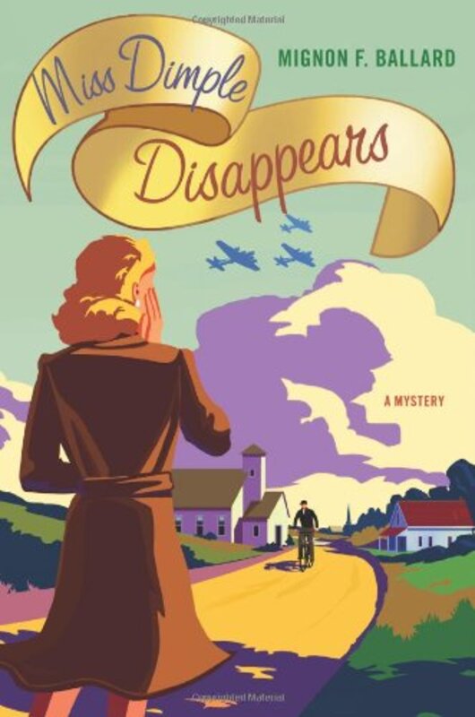 Book cover for "Miss Dimple Disappears" by Mignon F Ballard