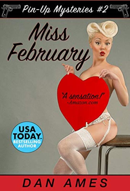 Book cover for "Miss February" by Dan Ames